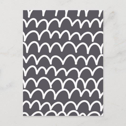 Abstrakte Waves Postkarte (Vorderseite)