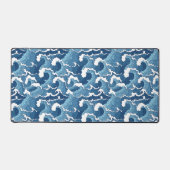 Abstrakte Waves Schreibtischunterlage (Vorderseite)