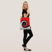 Abstrakte Waves Tasche (Am Model)