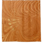 Abstrakte Wavy Striping Musterlinien 04 Duschvorhang (Vorderseite)
