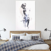 Abstrakte weibliche Abbildung: Leinwanddruck (Insitu (Schlafzimmer))