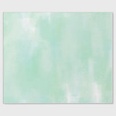 Abstrakte weiche Minze Geschenkpapier (Flach)
