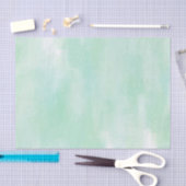 Abstrakte weiche Minze Seidenpapier (Handwerk)