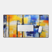 Abstrakte Weichheit Schreibtischunterlage (Tastatur & Maus)