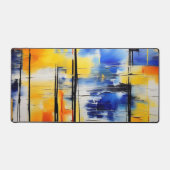 Abstrakte Weichheit Schreibtischunterlage (Vorderseite)