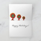 Abstrakte Weihnachten (Innenseite)