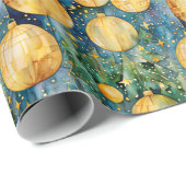 Abstrakte Weihnachten Geschenkpapier (Rolleneckpunkt)