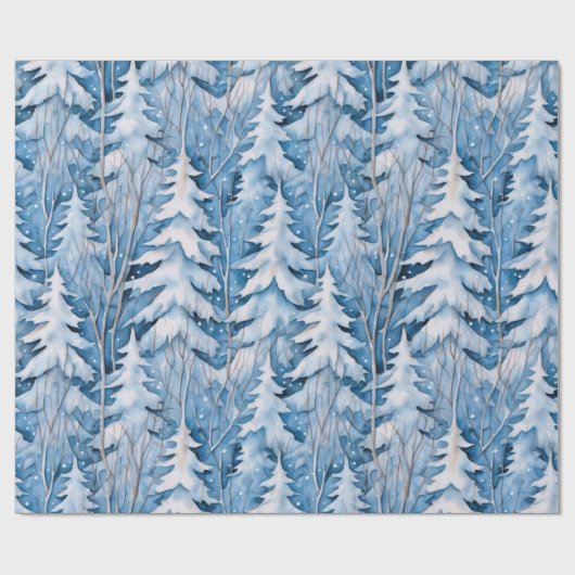 Abstrakte Weihnachten Geschenkpapier (Flach)