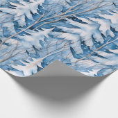 Abstrakte Weihnachten Geschenkpapier (Ecke)