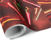 Abstrakte Weihnachten Geschenkpapier (Rolleneckpunkt)