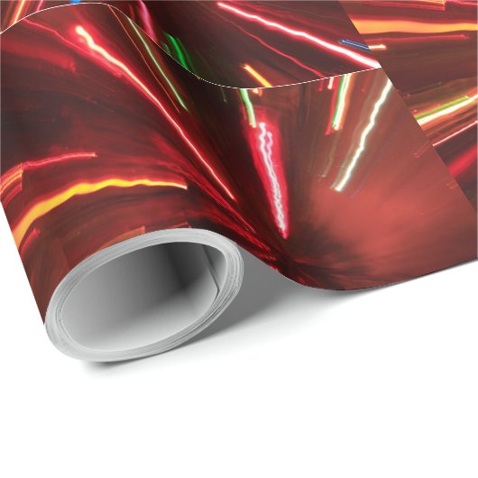 Abstrakte Weihnachten Geschenkpapier (Rolleneckpunkt)
