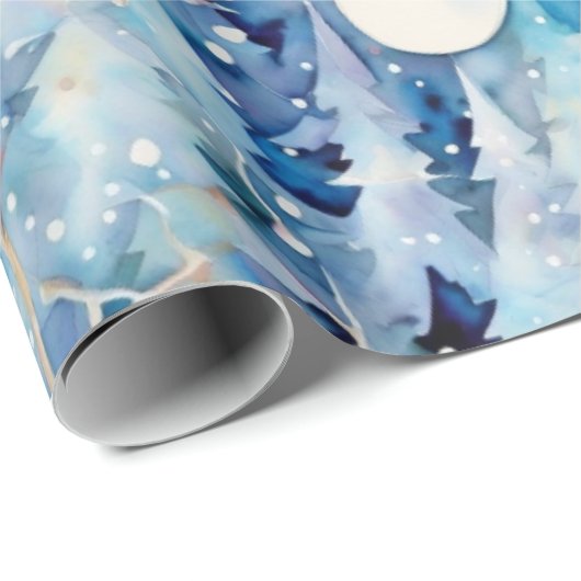 Abstrakte Weihnachten Geschenkpapier (Rolleneckpunkt)