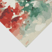 Abstrakte Weihnachtsbäume 2 Aquarellen Seidenpapier (Detail)