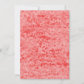 Abstrakte Weihnachtsbäume in farbigen Pixeln Karte (Rückseite)