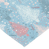 Abstrakte Weihnachtsbaumen Muster 2 Kurzer Tischläufer (Ecke)