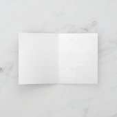 Abstrakte Weihnachtsbaumkarte Dankeskarte (Innenseite)