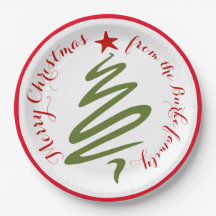 Abstrakte Weihnachtsbaumplatte