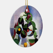 Abstrakte Weihnachtsbaumschmuck Keramik Ornament (Rechts)