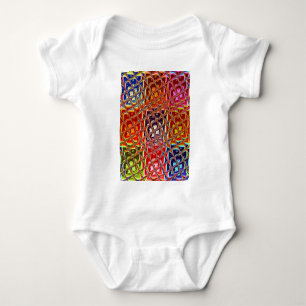 Abstrakte Weihnachtsfarben T - Shirt