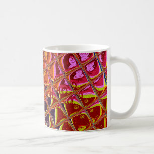 Abstrakte Weihnachtsfarbensammlung. Kaffeetasse