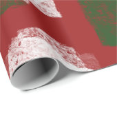 Abstrakte Weihnachtsfeiertage Geschenkpapier (Rolleneckpunkt)