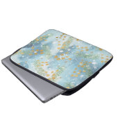 Abstrakte Weihnachtskunst Laptopschutzhülle (Vorne Knopf)