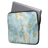 Abstrakte Weihnachtskunst Laptopschutzhülle (Vorderseite Links)