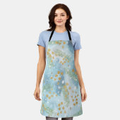 Abstrakte Weihnachtskunst Schürze (Getragen)