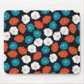 Abstrakte Weiß-, Rot- und Blautönen Mousepad (Vorne)