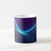 Abstrakte Welle Kaffeetasse (Mittel)