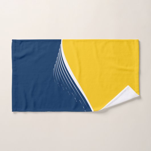 Abstrakte Welle, modern, einfach, elegant Badhandtuch Set (Handtuch)