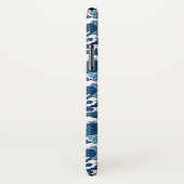 Abstrakte Wellen Case-Mate iPhone Hülle (Hinten/Rechts)