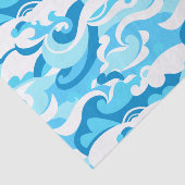 Abstrakte Wellen Seidenpapier (Ausschnitt)