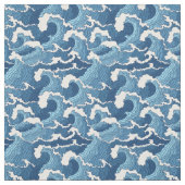 Abstrakte Wellen Stoff (Muster)