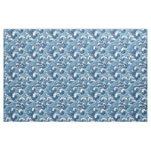 Abstrakte Wellen Stoff (Fat Quarter (45,7 x 55,9 cm))