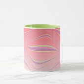 Abstrakte Wellen Tasse (Zentrum)