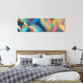 Abstrakte Wellen und Wirbel 29 Leinwanddruck (Insitu (Schlafzimmer))