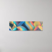 Abstrakte Wellen und Wirbel 29 Leinwanddruck (Vorderseite)