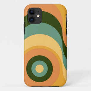 Abstrakte wellige bunte Grafik Kunst Case-Mate iPhone Hülle
