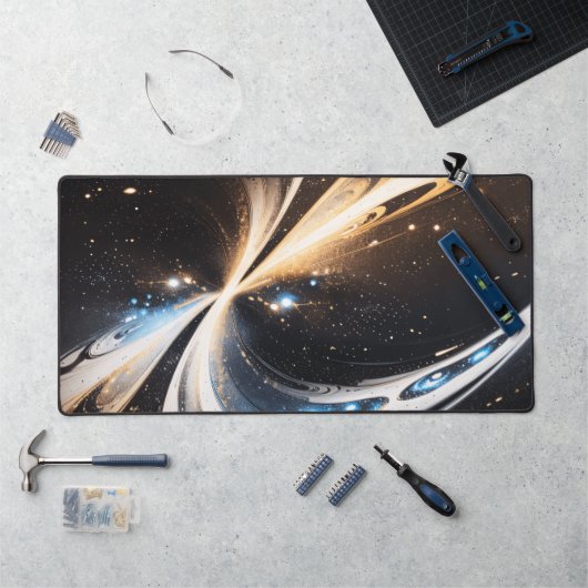 Abstrakte Welt Schreibtischunterlage (Arbeitsplatz)