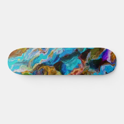 Abstrakte Welt Skateboard (Horizontal)