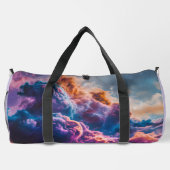Abstrakte Weltraum-Nebel-Kunst - Farbkosmos Duffle Bag (Rückseite)