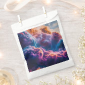 Abstrakte Weltraum-Nebel-Kunst - Farbkosmos Geschenktütchen (Ausgeschnitten)