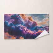 Abstrakte Weltraum-Nebel-Kunst - Farbkosmos Handtuch (Handtuch)