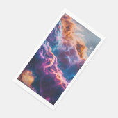 Abstrakte Weltraum-Nebel-Kunst - Farbkosmos Serviette (Ecke)