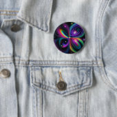 Abstrakte Weltraumkunst Button (Beispiel)