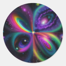 Abstrakte Weltraumkunst