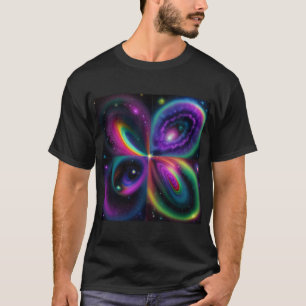 Abstrakte Weltraumkunst T-Shirt