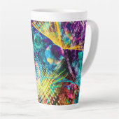 Abstrakte Weltraumlichtshow Milchtasse (Rechte Ecke)