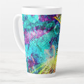 Abstrakte Weltraumlichtshow Milchtasse (Linke Ecke)